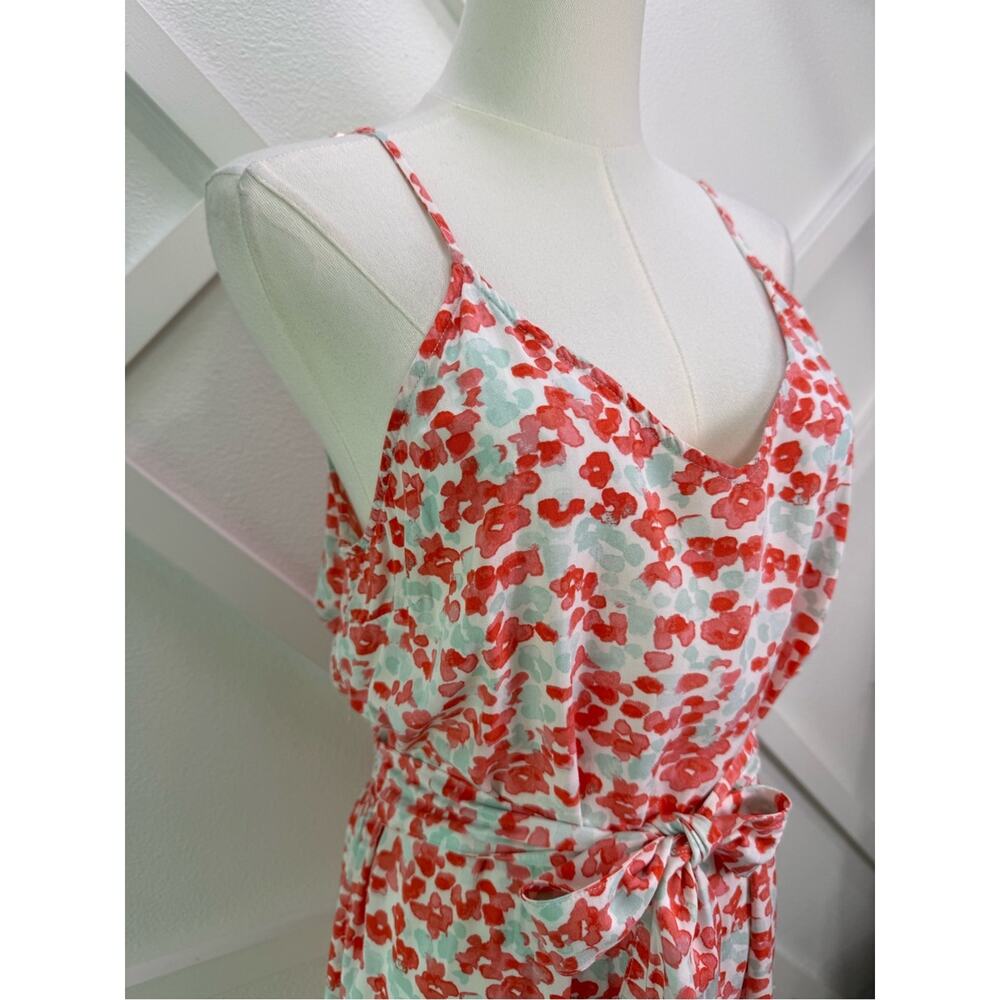 Carve Designs Macy Dress Floral Madrid Print Tie Waist Size Medium - Picture 4 of 9